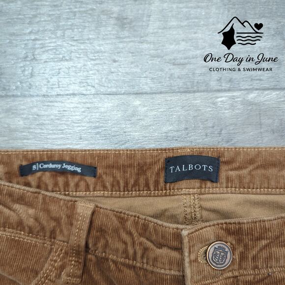 Talbots Corduroy Jegging Pants Size 8 - Picture 2 of 6